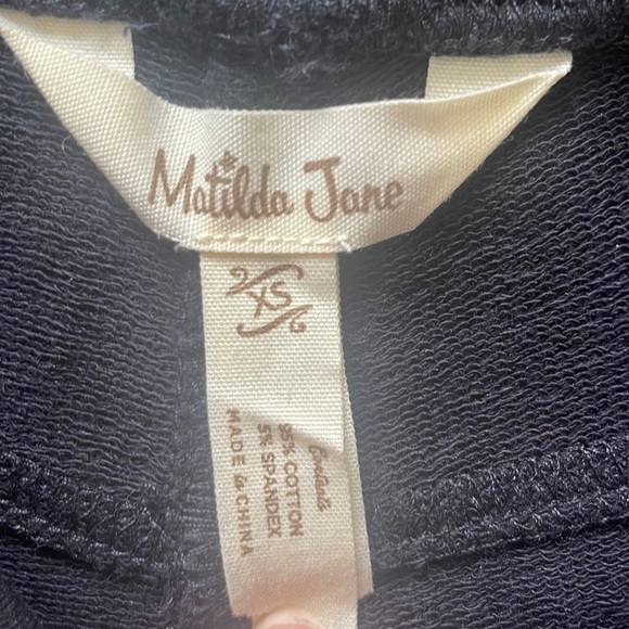 Matilda Jane Black Andersen Sandy Pants Sz XS - Picture 3 of 5